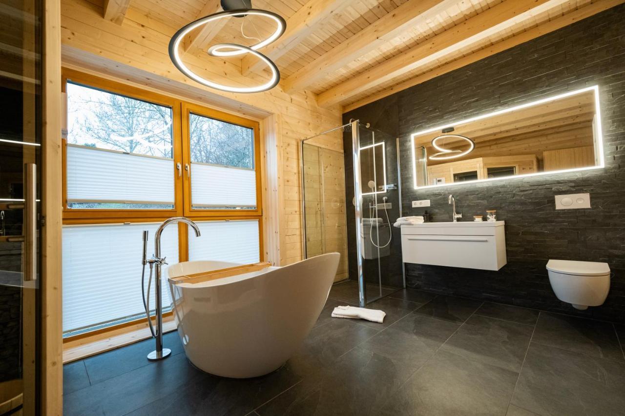 Netten Naturerlebnis Holz-Chalets 道恩 外观 照片