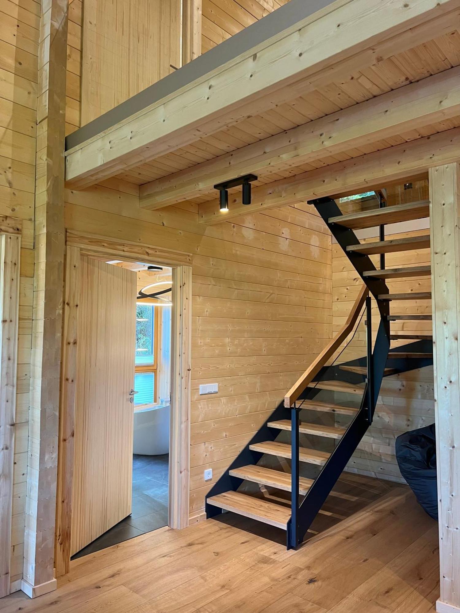 Netten Naturerlebnis Holz-Chalets 道恩 外观 照片