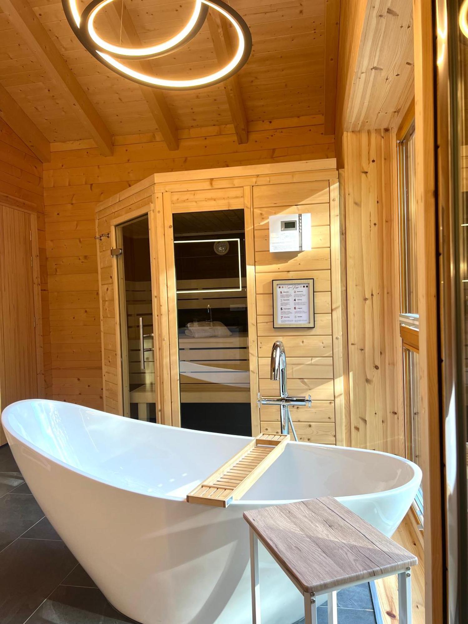 Netten Naturerlebnis Holz-Chalets 道恩 外观 照片